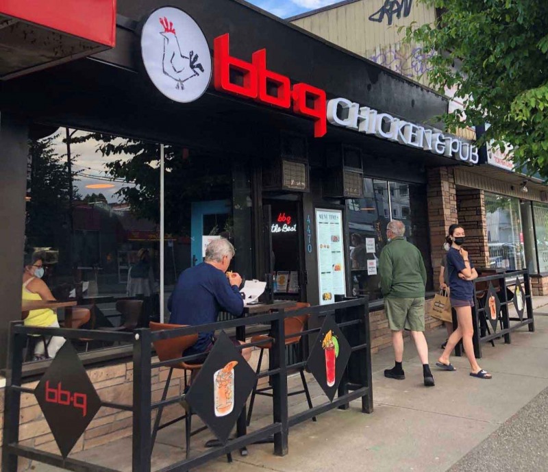 BBQ가 캐나다 브리티시콜롬비아주 밴쿠버에서 운영중인 메인 스트릿(Main ST)점./ 사진= 제너시스BBQ