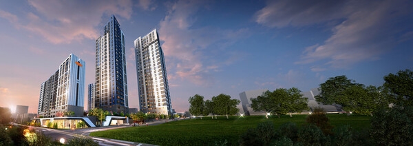 면목역1구역 가로주택정비사업 투시도./사진=DL건설