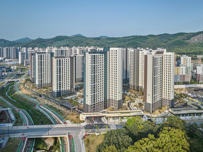 의정부 고산 수자인 디에스티지 단지 전경 / 사진제공=한양