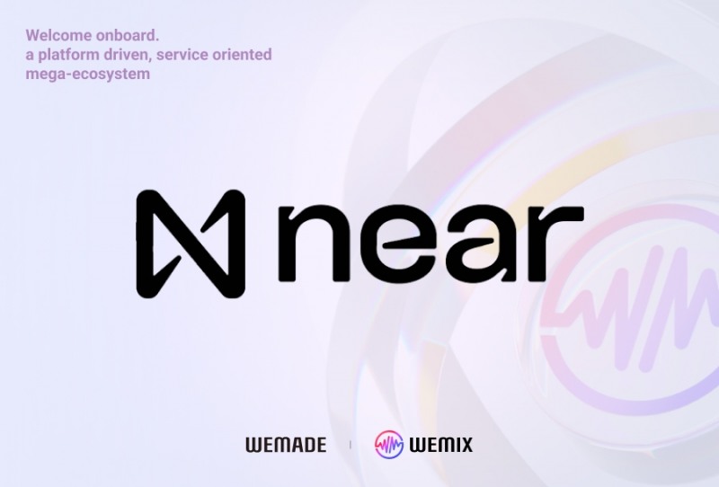 위믹스(WEMIX) 발행사인 위메이드(대표 장현국)가 2023년 5월 18일 글로벌(Global·세계적인) 레이어 1 ‘니어 프로토콜’과 전략적 파트너십(Partnership·협약)을 체결했다./사진제공=위메이드