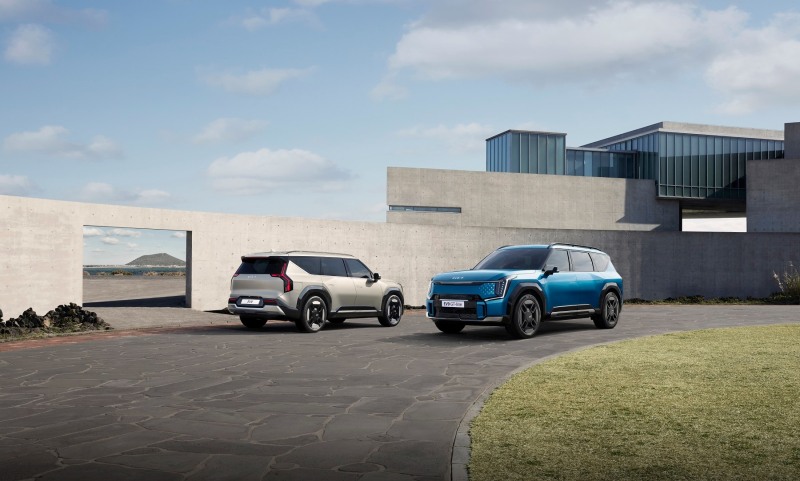 기아의 ‘EV9’. /사진제공=현대캐피탈