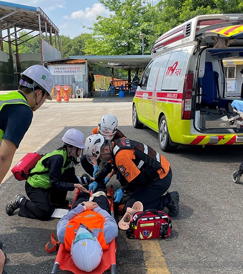 농협 축산경제, 상반기 산업재해 비상대응 훈련 실시
