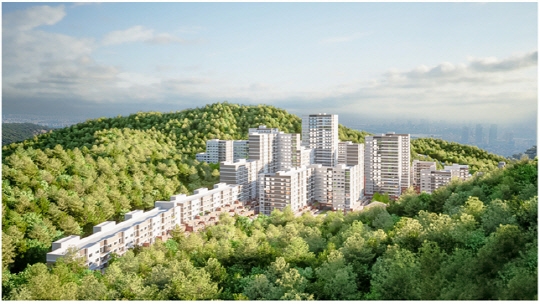 신림동 675일대 신속통합기획안 조감도./사진제공=서울시