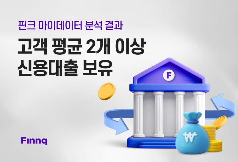 핀크가 마이데이터 이용자들의 신용대출을 분석한 결과를 공개했다. 2023.06.20 /사진제공=핀크