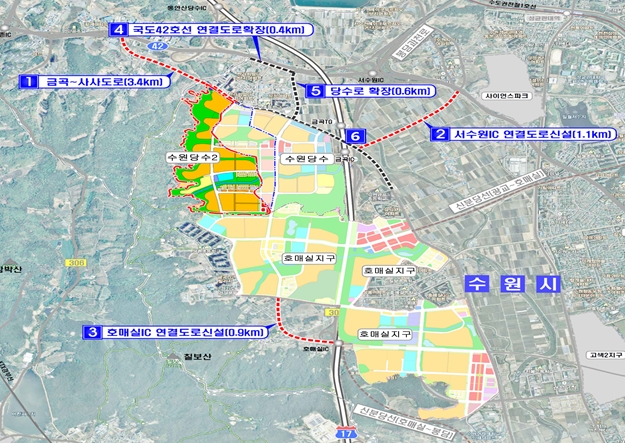수원당수2 공공주택지구 개발계획 위치도 / 자료제공=국토교통부