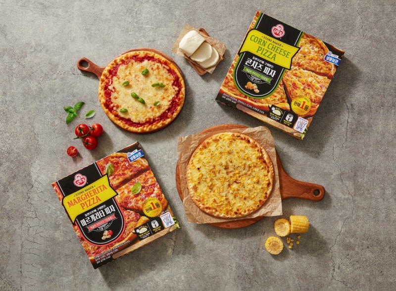 오뚜기 치즈피자 2종 연출컷./ 사진 = 오뚜기