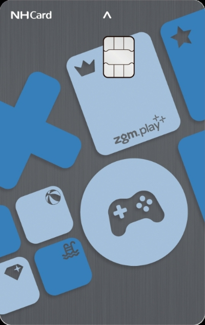 zgm.play++(지금.플레이 투플러스) 카드. /사진제공=NH농협카드