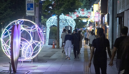 ▲ 용산구 이태원관광특구 일대. 사진제공 = 용산구