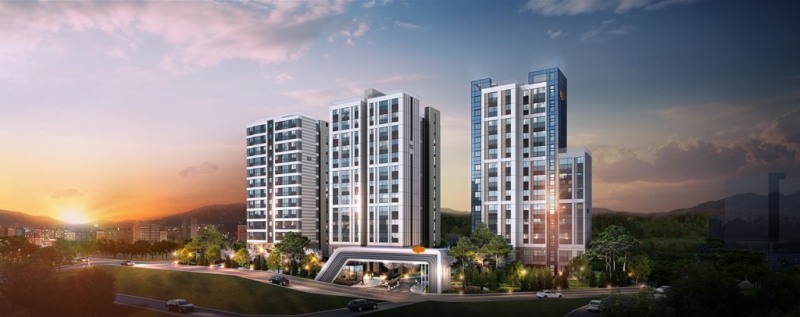 서울 관악구 신림동 일원 가로주택정비사업 투시도./사진제공=DL건설