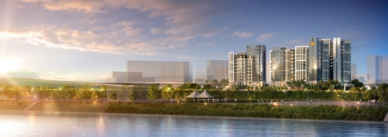 서울 마포구 망원동 동덕주택 일대 가로주택정비사업 투시도./사진제공=DL건설