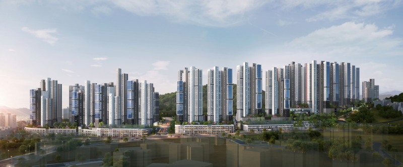 대연 디아이엘 단지투시도 / 사진제공=롯데건설