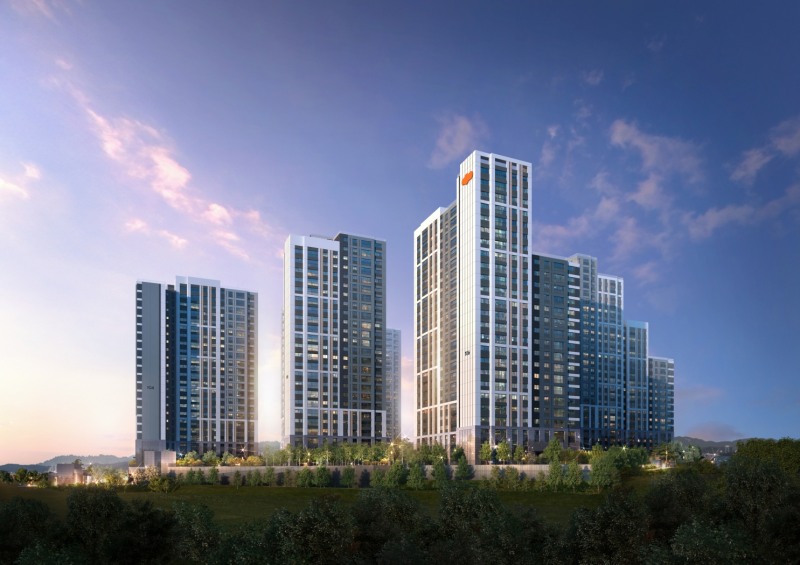 DL이앤씨, e편한세상 원주 프리모원 투시도./사진제공=DL이앤씨