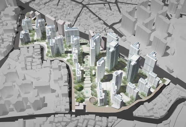 서울 용산구 청파동1가, 마포구 공덕동 일대 신속통합기획 조감도./자료제공=서울시