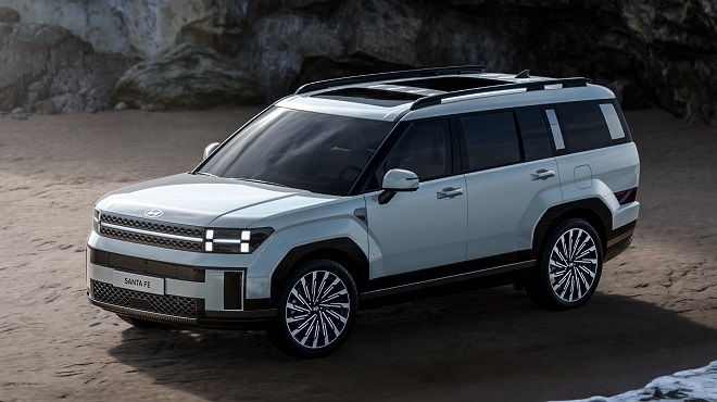 '각진 싼타페' 5세대 풀체인지 디자인 공개