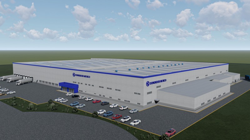 KBI동국실업, 멕시코 공장 확장 조감도./사진제공=KBI그룹