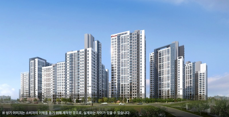 힐스테이트 속초 단지투시도 / 사진제공=현대엔지니어링