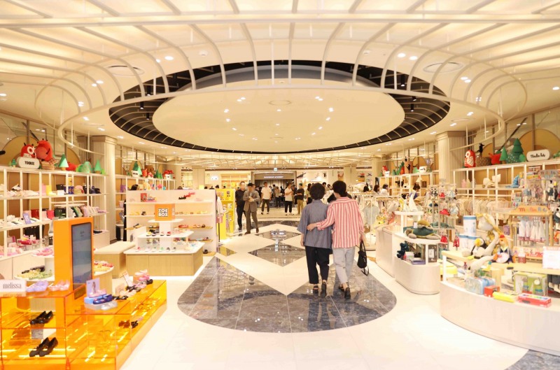 신세계 경기점 8층 베이비 기프트 조닝 전경 /사진제공=신세계백화점