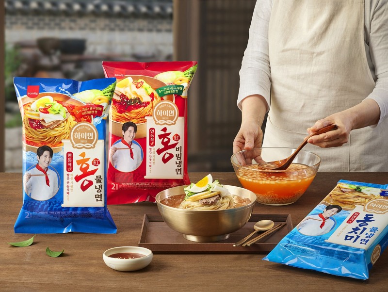 SPC삼립이 선보이는 '하이면'이 인기를 끌고 있다. 하반기에는 류수영과 공동개발한 신제품을 선보일 예정이다. /사진제공=SPC삼립