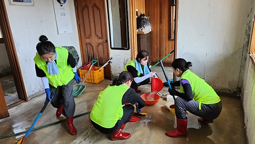 경기농협, 충북 오송·경북 예천 집중호우 피해지역 복구지원