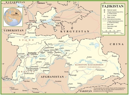 타지키스탄 KST 정책자문사업 사업 계획도 / 사진제공=국가철도공단