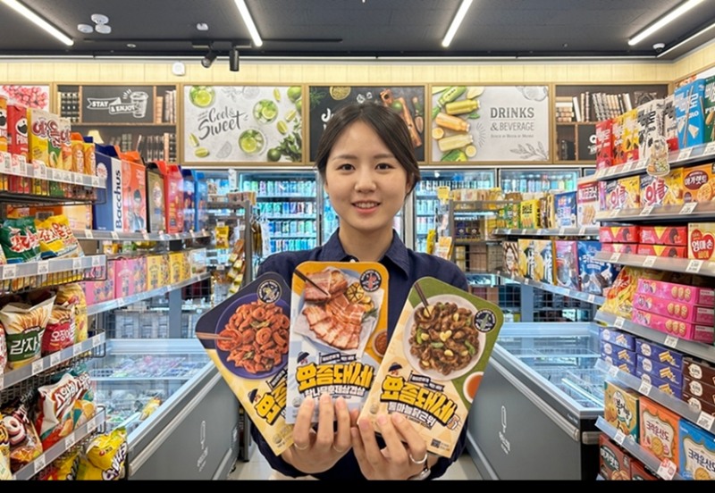 이마트24가 론칭한 안주 브랜드 '요즘돼세'. /사진제공=이마트24