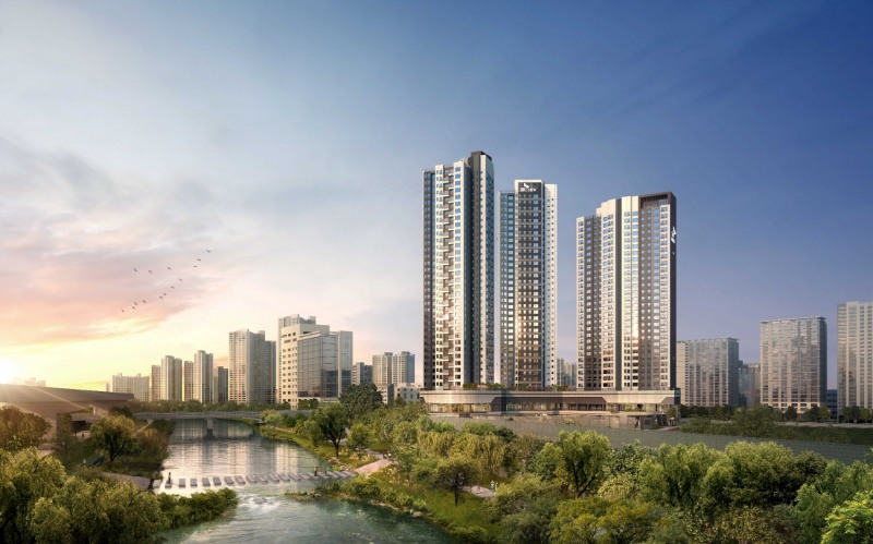 청게 SK VIEW 단지투시도 / 사진제공=SK에코플랜트