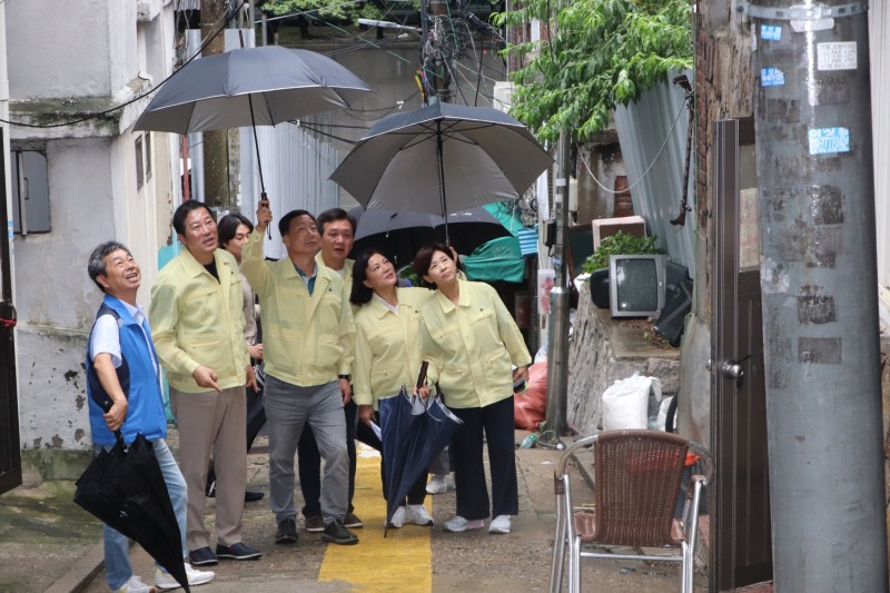 서울 중구의회, 안전 취약지역 현장 방문