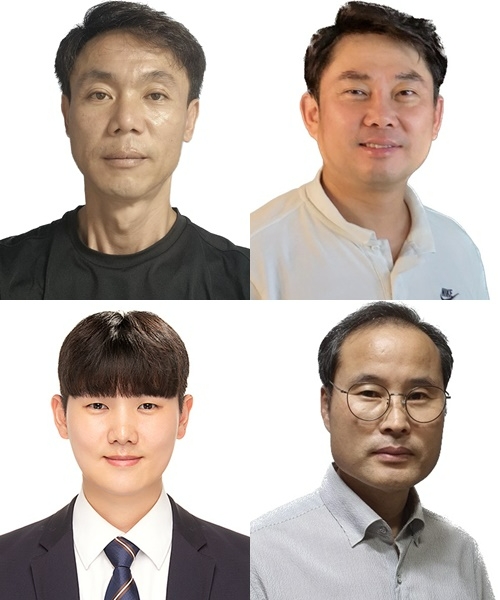 LG복지재단이 충북 청주 오송 지하차도 침수현장에서 시민들을 구한 시민들에게 'LG 의인상'을 수여했다. (상단 왼쪽부터 시계방향으로) 유병조씨, 정영석씨, 한근수씨, 양승준씨./사진제공=LG