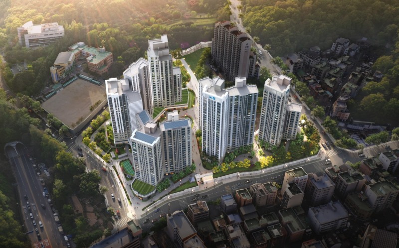 안양자이 더 포레스트 조감도./사진제공=GS건설