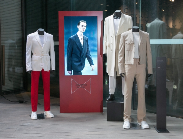 삼성물산 패션부문은 5일 서울 한남동에 있는 란스미어 플래그십 스토어에서 남성복 브랜드 ‘갤럭시’ 론칭 40주년 기자간담회를 가졌다. /사진=삼성물산 갤럭시