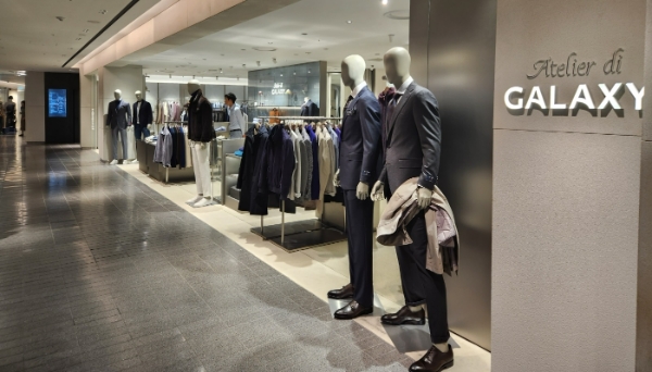 서울 소공동 롯데백화점에 있는 '아뜰리에 디 갤럭시' 매장. /사진=손원태기자