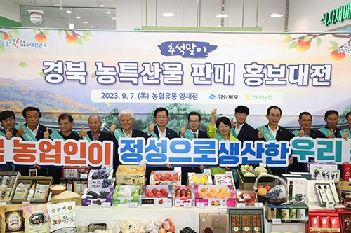 농협, '추석맞이 경북 농·특산물 판매 홍보대전' 개최