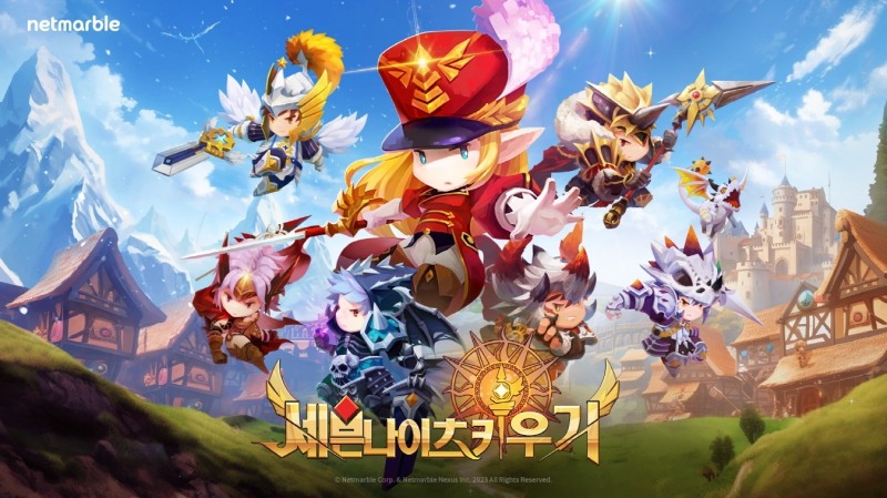 넷마블은 지난 6일 모바일 방치형 RPG '세븐나이츠 키우기' 정식 서비스를 시작했다. / 사진제공=넷마블