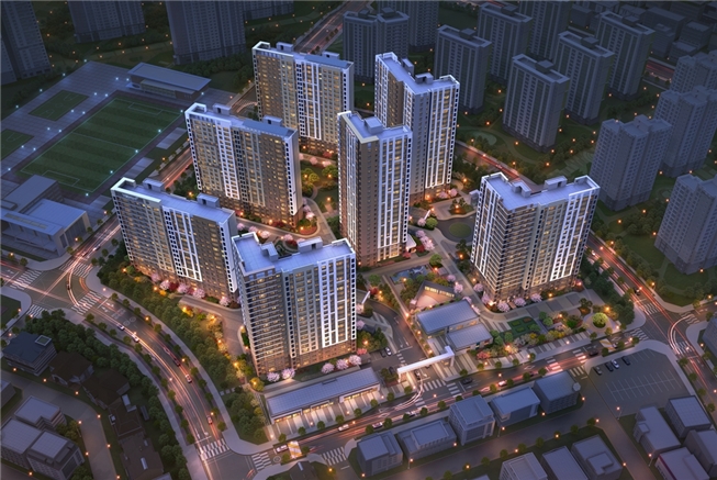 선운2지구 예다음 단지투시도