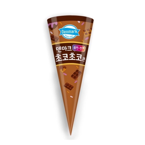 동원F&B(대표 김성용)가 프리미엄 아이스크림 ‘제스트코’와 가공유 ‘덴마크 초코초코 우유’의 아이스크림 신제품 ‘덴마크 초코초코콘’을 13일 출시했다. /사진=동원F&B