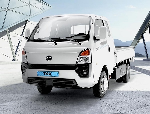 국내에도 진출한 BYD 전기트럭, 한국타이어로 달린다