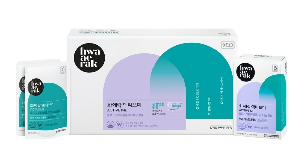 KGC인삼공사 정관장(대표 허철호)의 중년 여성 건강 브랜드 ‘화애락’이 관절과 연골 건강을 위한 효능 특화 신제품 ‘화애락 액티브미’를 19일 출시한다. /사진=KGC인삼공사 정관장