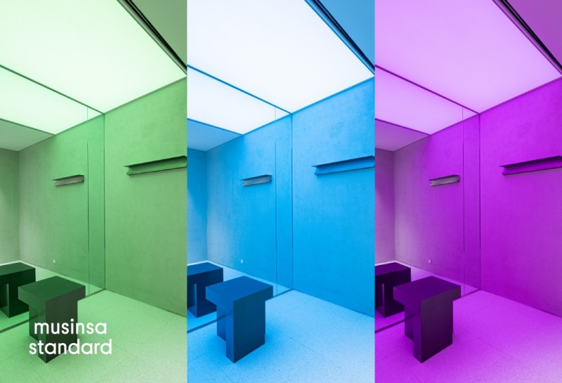 무신사 스탠다드의 라이브 피팅룸. /사진제공=무신사