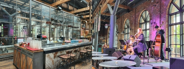 8일 서울 서초구 데블스도어 센트럴시티점에서 '재즈 페스타 2023'이 열렸다. 사진은 재즈 아티스트 조해인씨가 공연에 임하는 모습. /사진=손원태기자