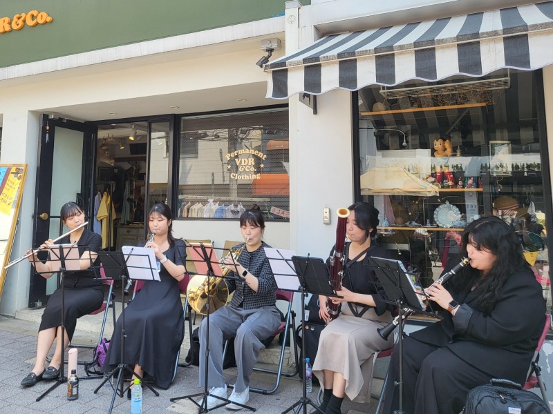 2023 봄 이태원 앤틱 빈티지 페스티벌에서 거리공연./사진제공=용산구