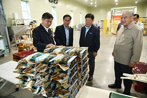 경기농협, 벼 수확기 RPC 현장경영 실시