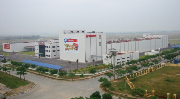 오리온 베트남법인 옌퐁공장 전경. /사진=오리온