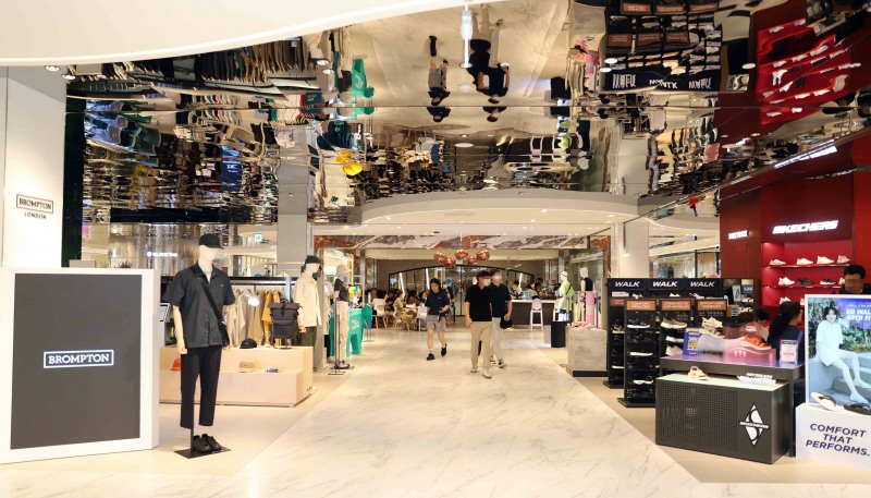 신세계백화점 강남점 신관 스포츠, 아웃도어 전문관. /사진제공=신세계백화점