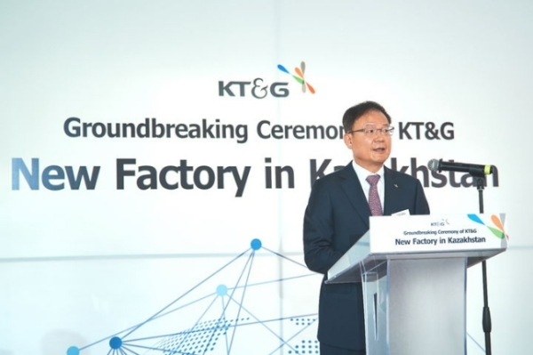KT&G 백복인 사장. /사진=KT&G