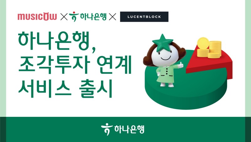 하나은행이 ‘하나원큐 조각투자 연계 서비스’를 출시한다. /자료제공=하나은행