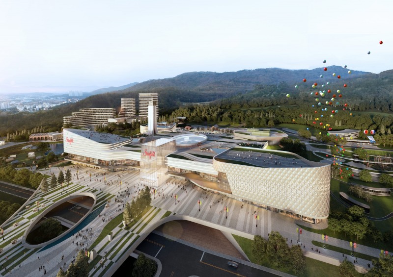 그랜드 스타필드 광주 조감도. /사진제공=신세계프라퍼티