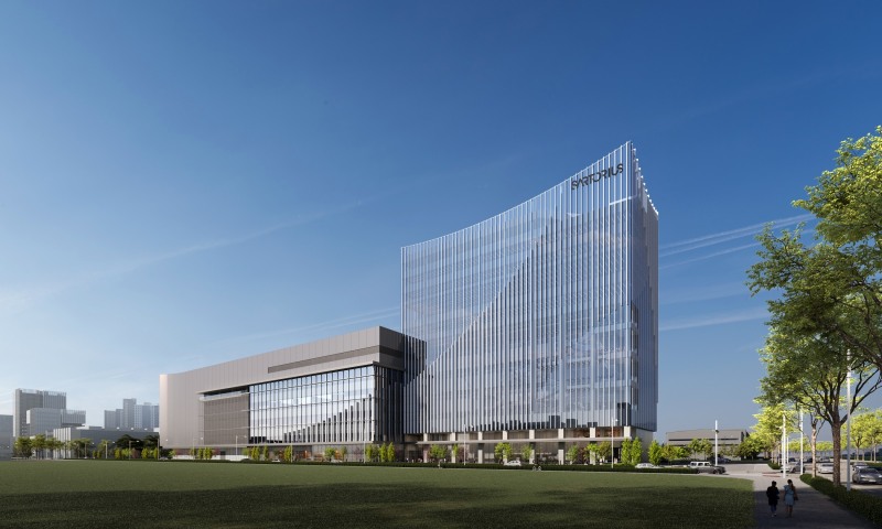 삼성엔지니어링이 수주한 ‘싸토리우스 송도 캠퍼스’ 투시도 / 사진제공=삼성엔지니어링