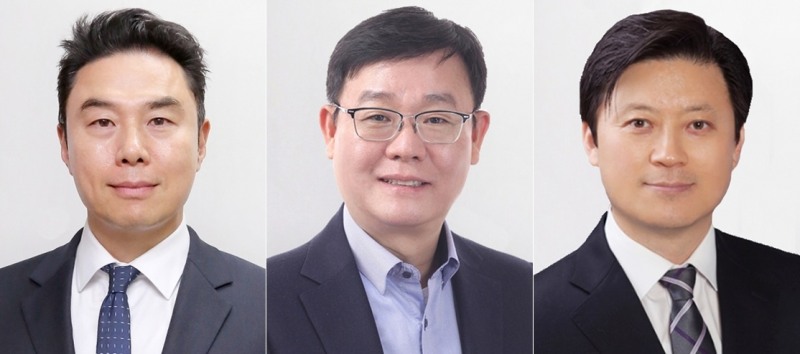 현대백화점그룹이 2024년 정기임원인사를 단행한 가운데 정지영 사장이 현대백화점 대표이사(왼쪽부터)로,한광영 부사장이 현대홈쇼핑 대표이사, 정백재 전무가 현대 L&C 대표이사로 내정됐다. /사진제공=현대백화점그룹
