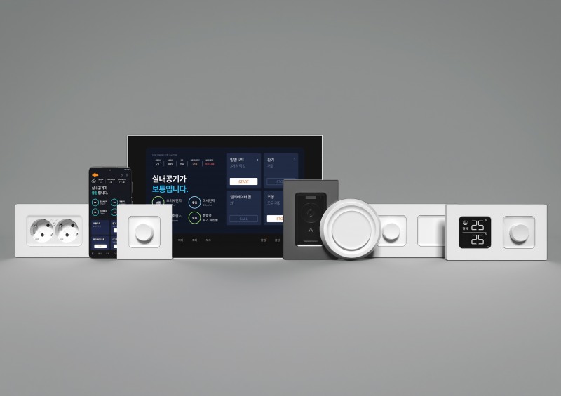 홈 IoT 솔루션./사진제공=DL이앤씨