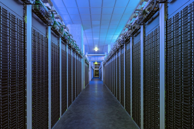 각 세종 내 서버실. / 사진제공=네이버